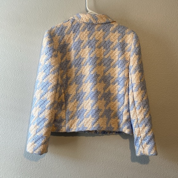 EXPRESS HOUNDSTOOTH BLAZER JACKET! - Picture 5 of 6